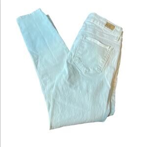 Paige Women's White Verdugo Crop Jeans Size 26